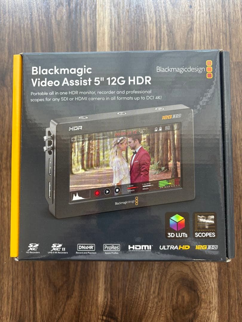 Blackmagic VideoAssist 5インチ 12G HDR