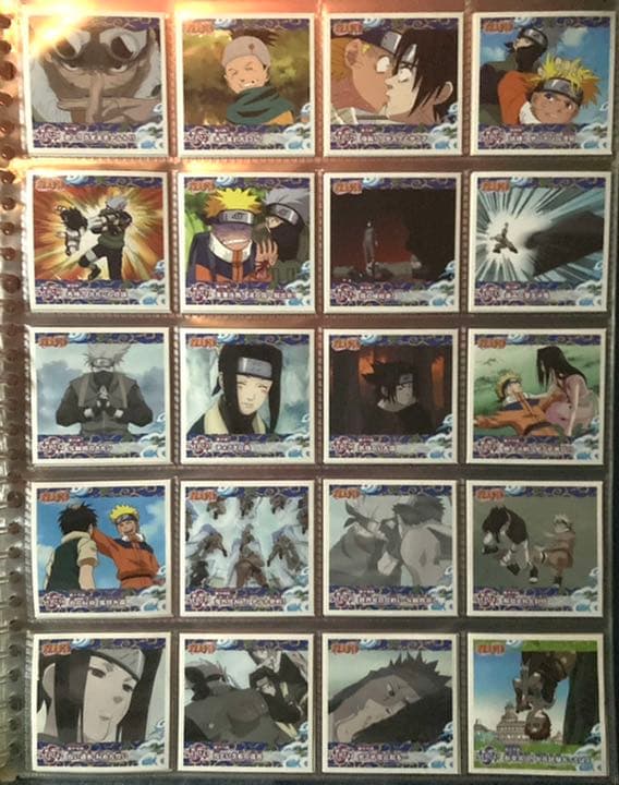 超激レア‼️NARUTO ナルト シール烈伝 1〜4 フルコンプSP36枚‼️