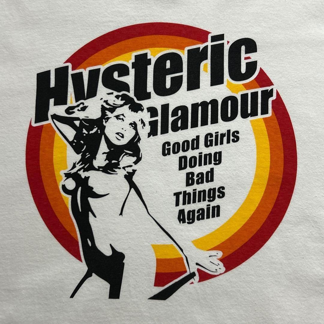 3323MU【美品・コムドット】ヒステリックグラマー☆ヒスガールロゴＴシャツ