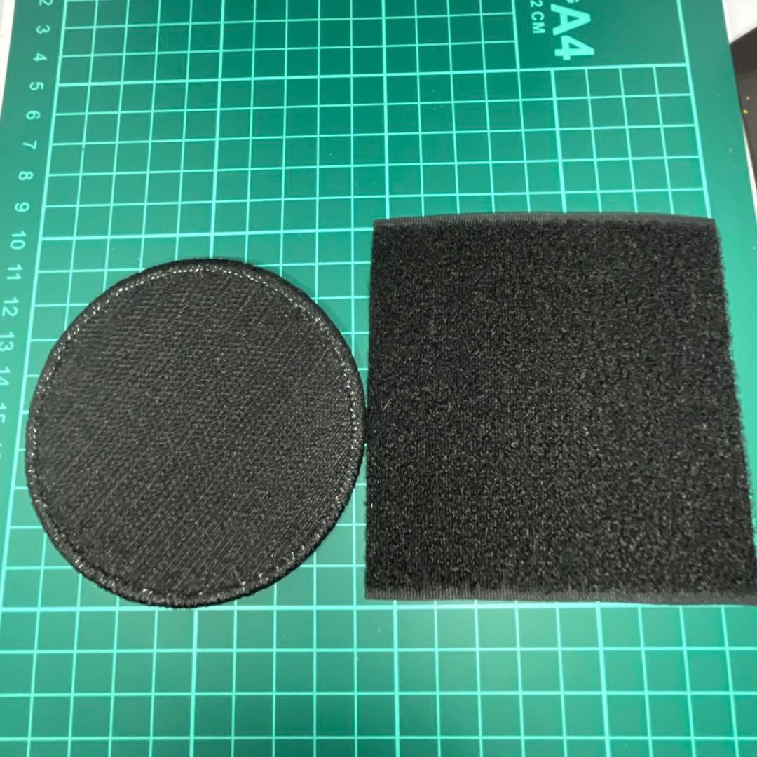 幽☆遊☆白書 蔵馬 刺繍ベルクロパッチ 直径約9cm