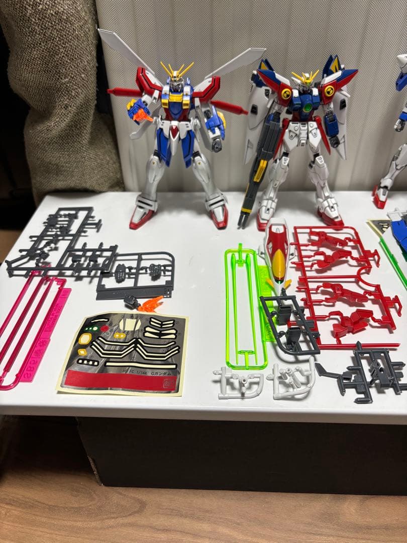 HG RGガンプラ 22体セット 主役機　完成品　未組立品新品含む ジャンク