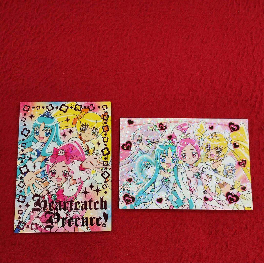 ハートキャッチプリキュア! 　トレカ　キュアブロッサム　キュアマリン　ア