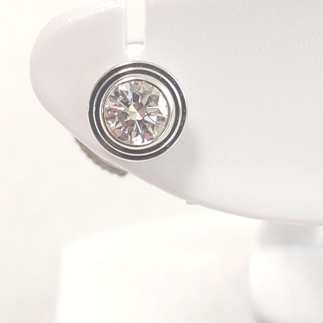 【美品】カルティエ ダムール ミディアム MM ピアス 6916