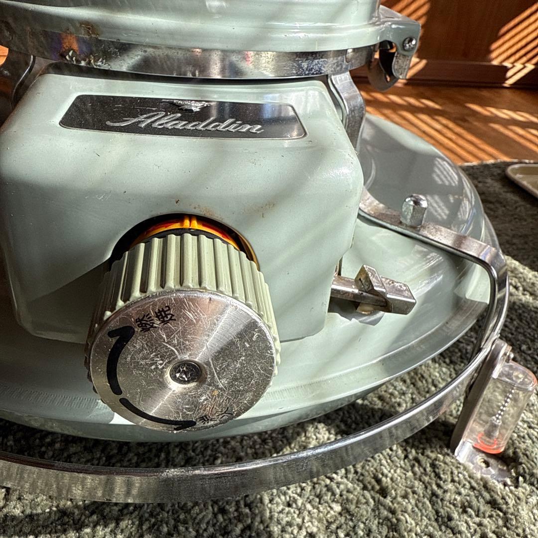 used アラジン石油ストーブ　39シリーズ　新品の芯付き　要芯入　レトロ空間