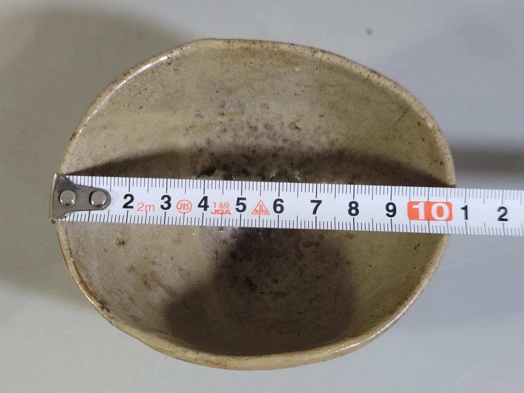 茶道具 古唐津 呼び継 茶碗 桃山時代 古美術 DT438