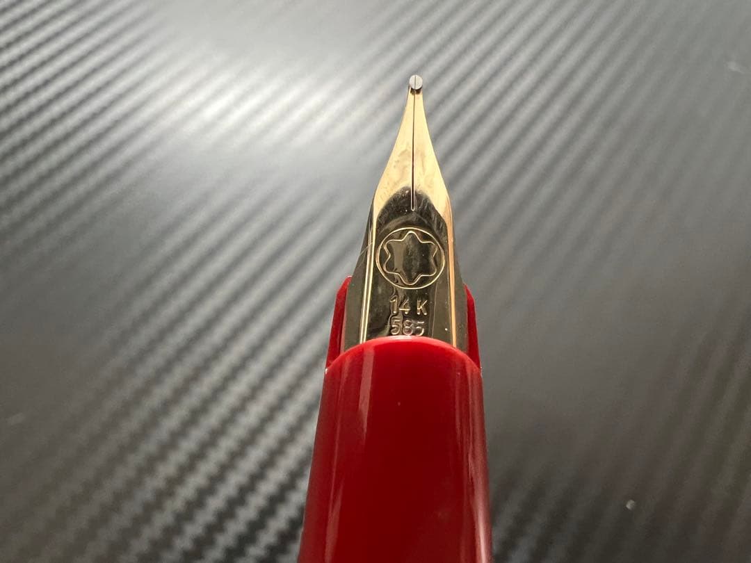 モンブラン ジェネレーション 万年筆 レッド M 中字