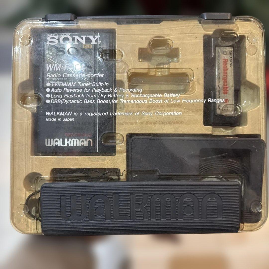 SONY WM-C6 ラジオカセットレコーダー