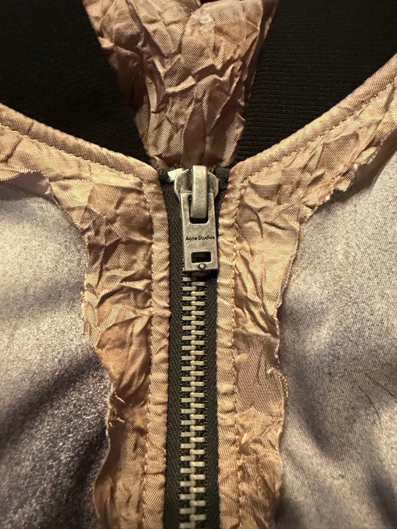 中島健人さん着用　Acne studios 24AW ボンバージャケット