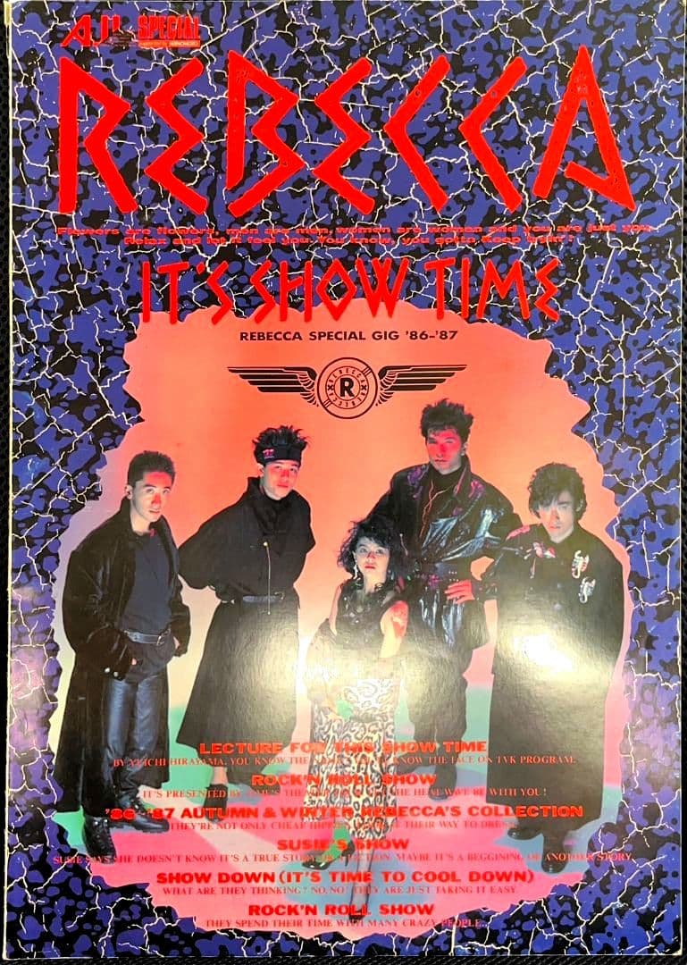 REBECCA ライブパンフ　　　セット売り 6点　美品