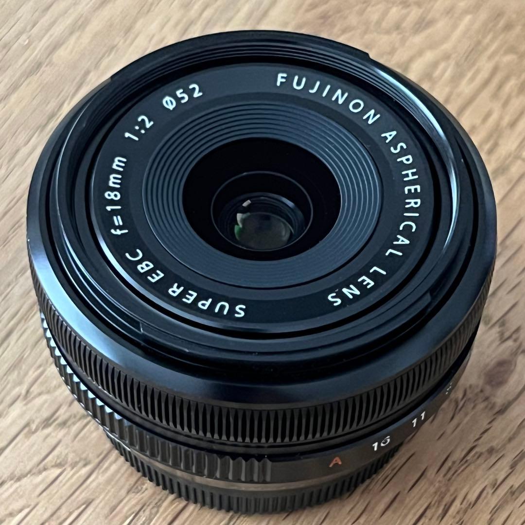 FUJIFILM 富士フイルム XF18mmF2 R