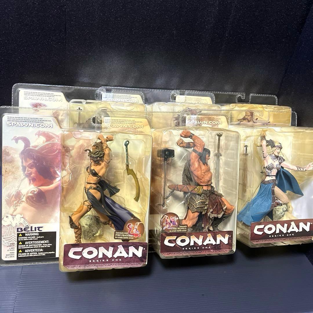 新品未開封　CONAN コナン　シリーズ１　フィギュア　全6体　マクファーレン