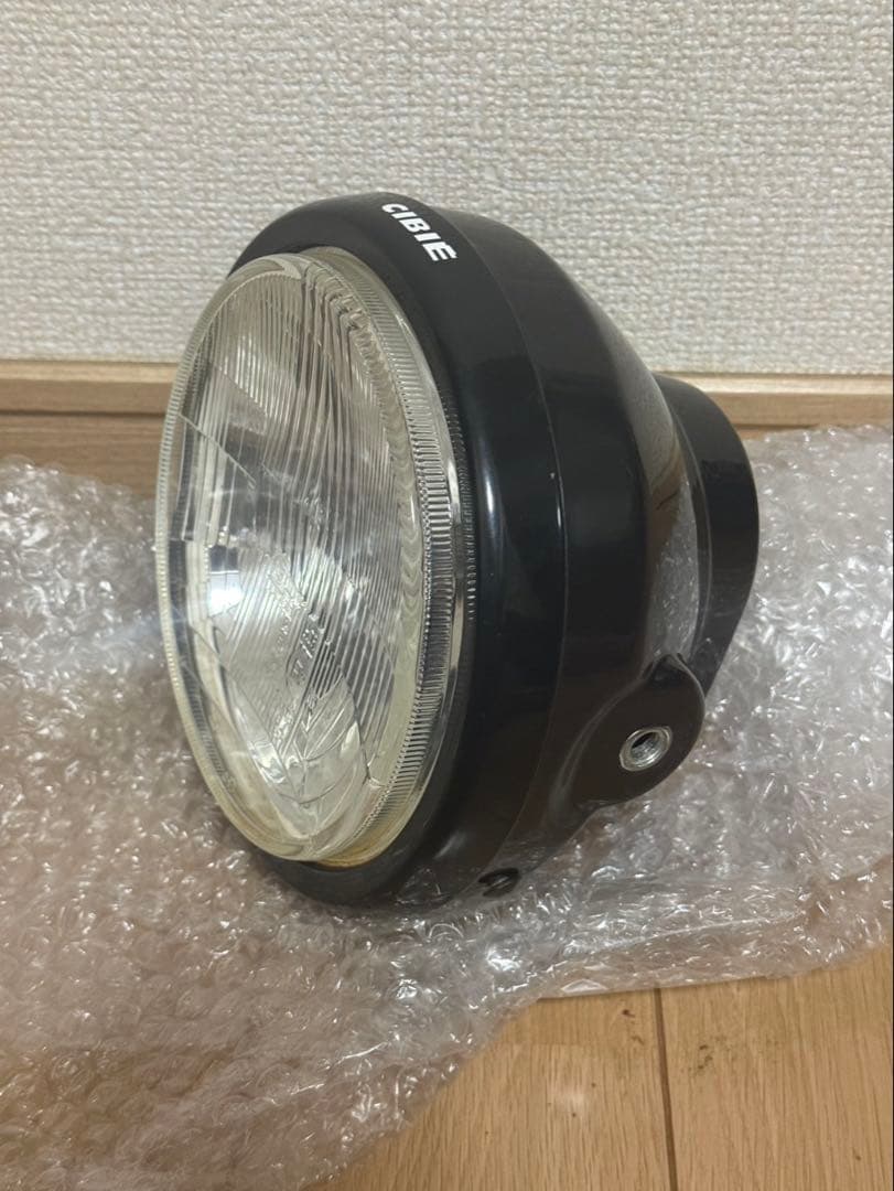 希少　当時　シビエCIBIE 凹み　H4 黒リム160パイCB400N