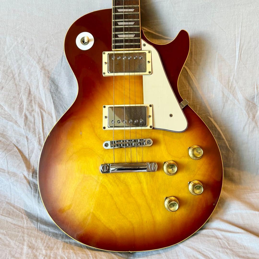 【上品な杢目】Greco 1975年製 レスポールJapan vintage