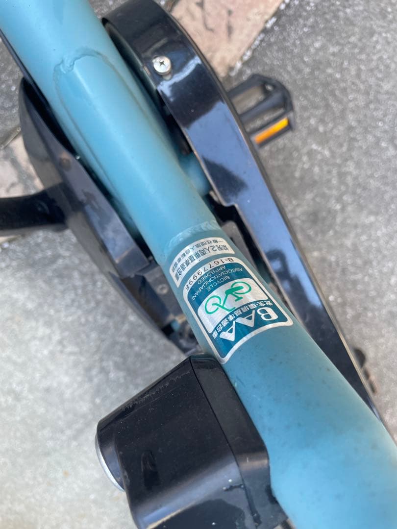 ジャンクYamaha PAS Babby 電動アシスト自転車 チャイルドシート付