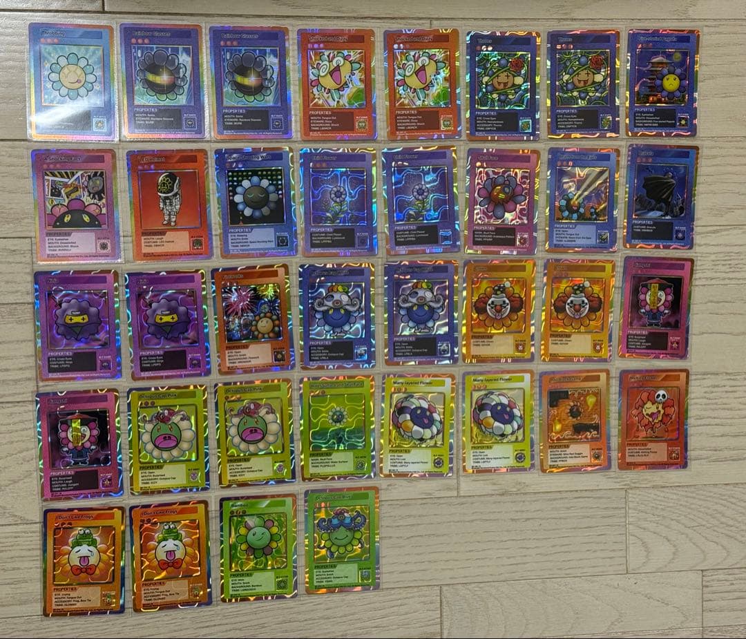 村上隆　108 フラワーズ　リバイズド　英語版　まとめ売り　182枚