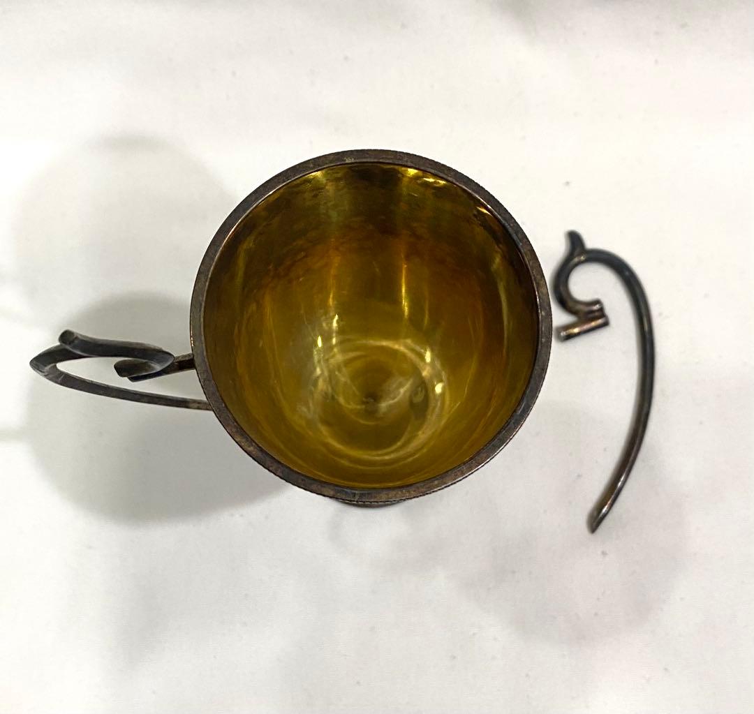 M*い様 レトロな純銀製のトロフィー（刻印　純銀）