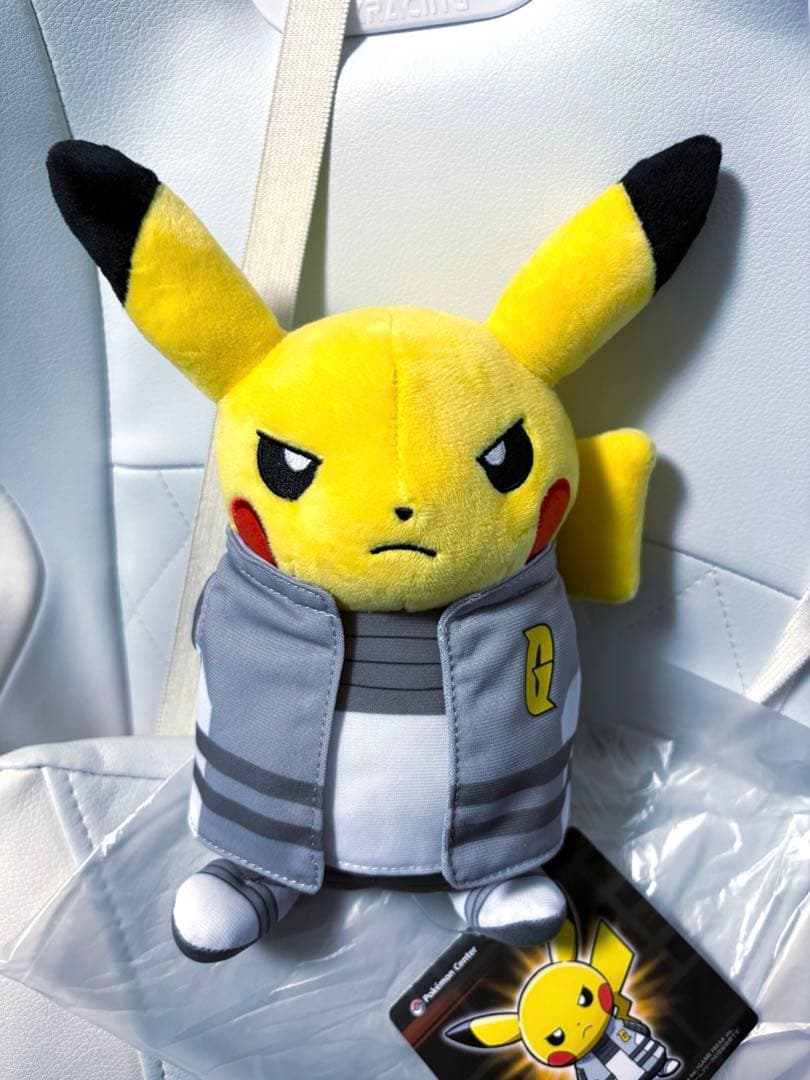 ギンガ団 ボスごっこピカチュウ ポケモンぬいぐるみ