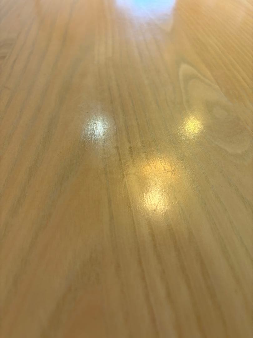 【ピース】北欧スタイル ウッド ダイニングテーブルW150 引出し付き