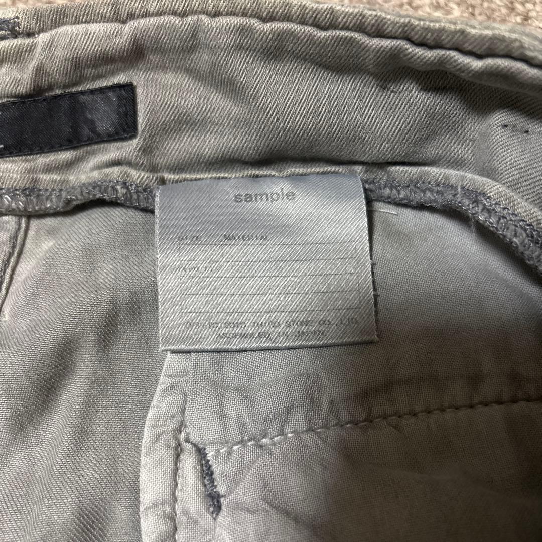 ユリウス ガスマスク カーゴ ショーツ サンプル