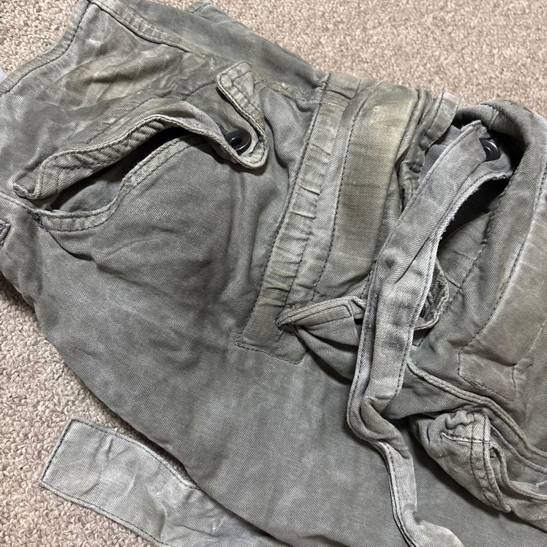 ユリウス ガスマスク カーゴ ショーツ サンプル