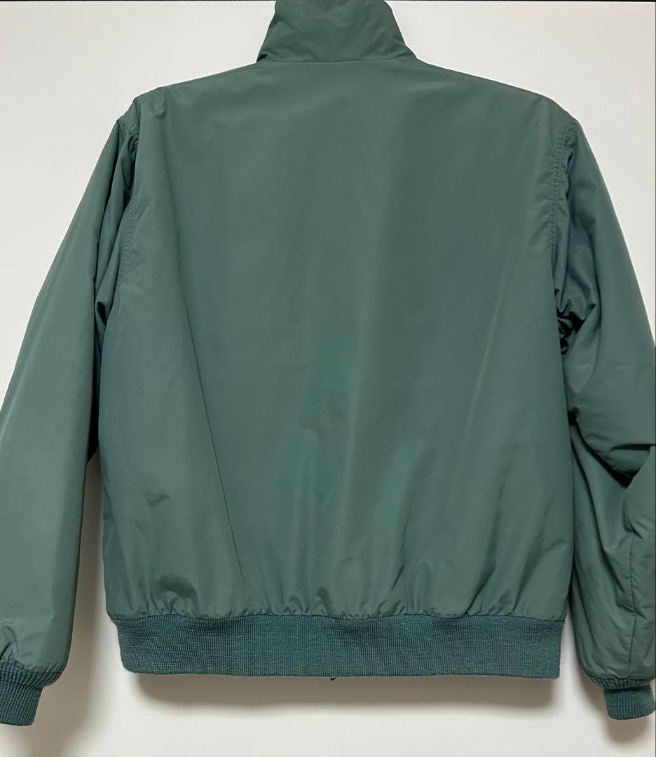 80's LLBean ウォームアップジャケット　希少カラー　裏地柄フリース