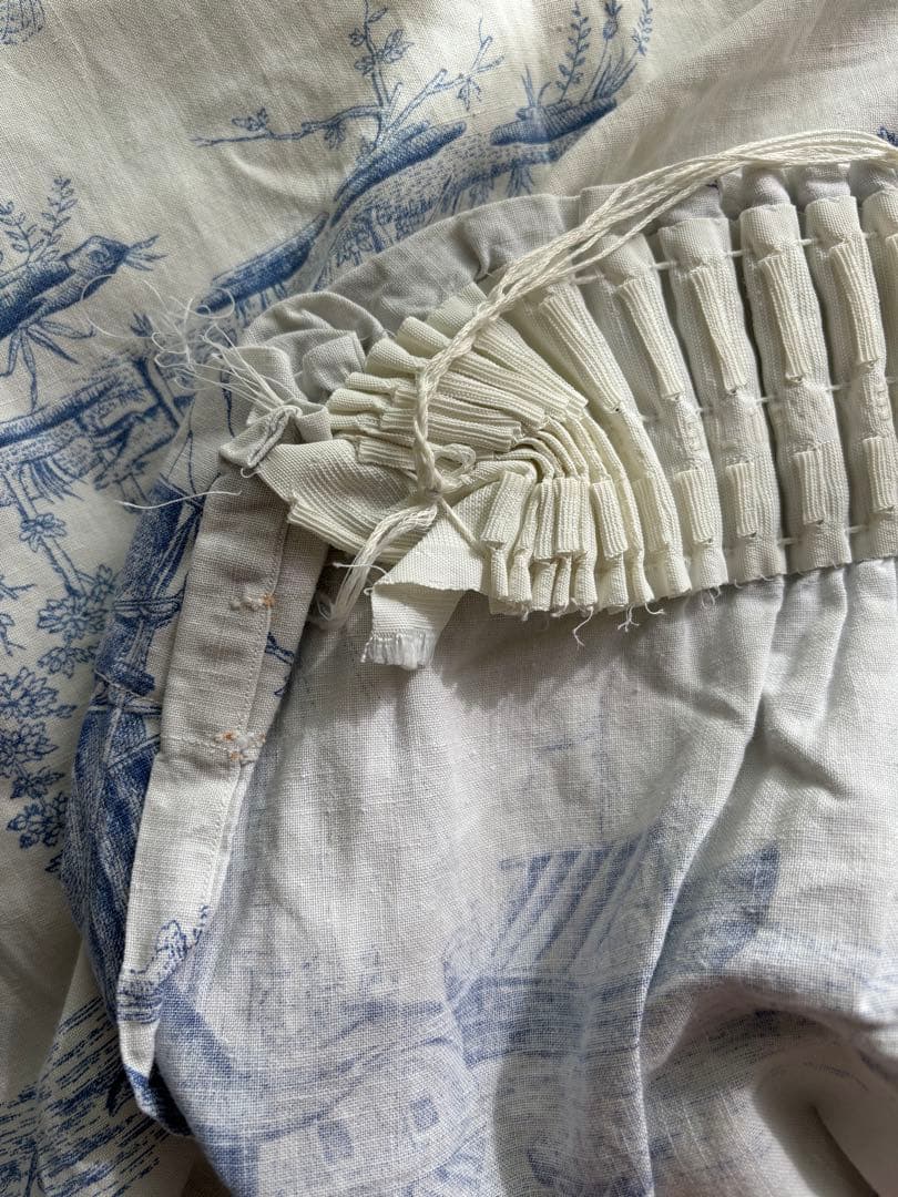 フランスアンティーク トワルドジュイ カーテン ファブリック