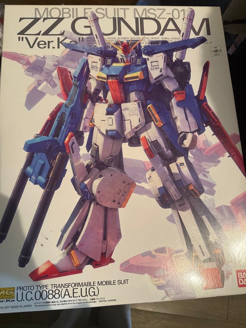 MG ZZ Ver.Ka HG TR-6ヘイズルⅡ EG ラーガンダム、元祖