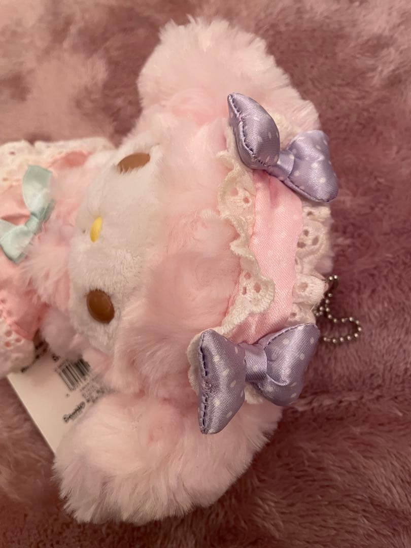 希少美品マイメロディ マイメロおめかしシリーズ マスコット ぬいぐるみ