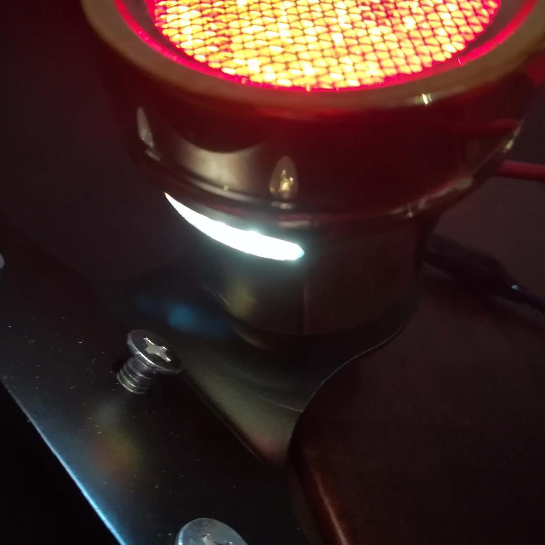 真鍮　テールランプ　LED　ハーレー　カフェレーサー