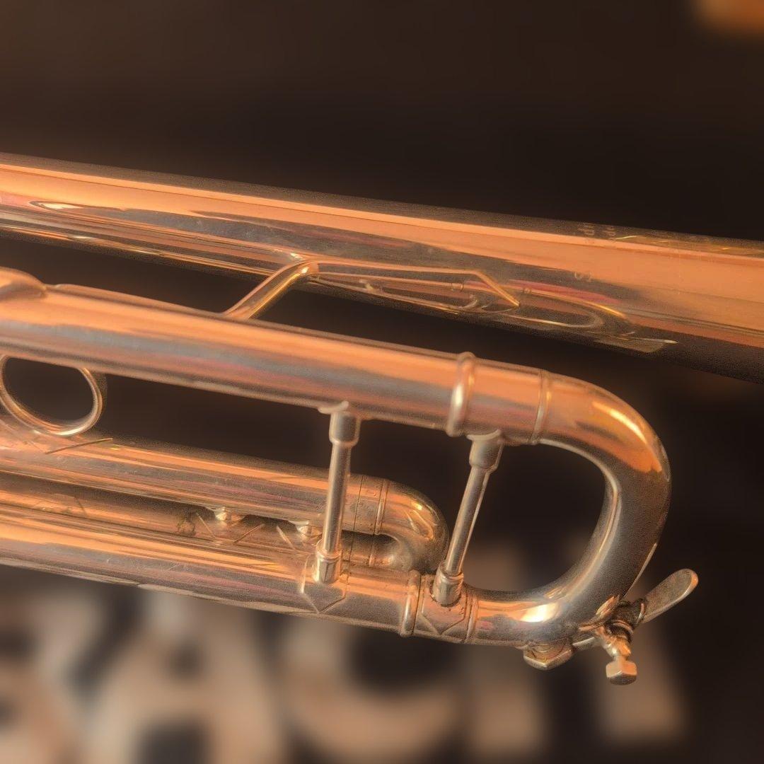 Bach トランペット 本体 銀メッキ　180ML37SP マウス７本等８