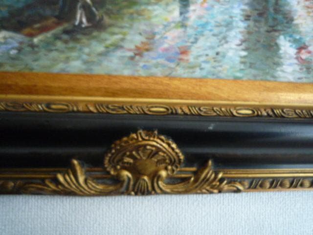 パリの風景 油彩画