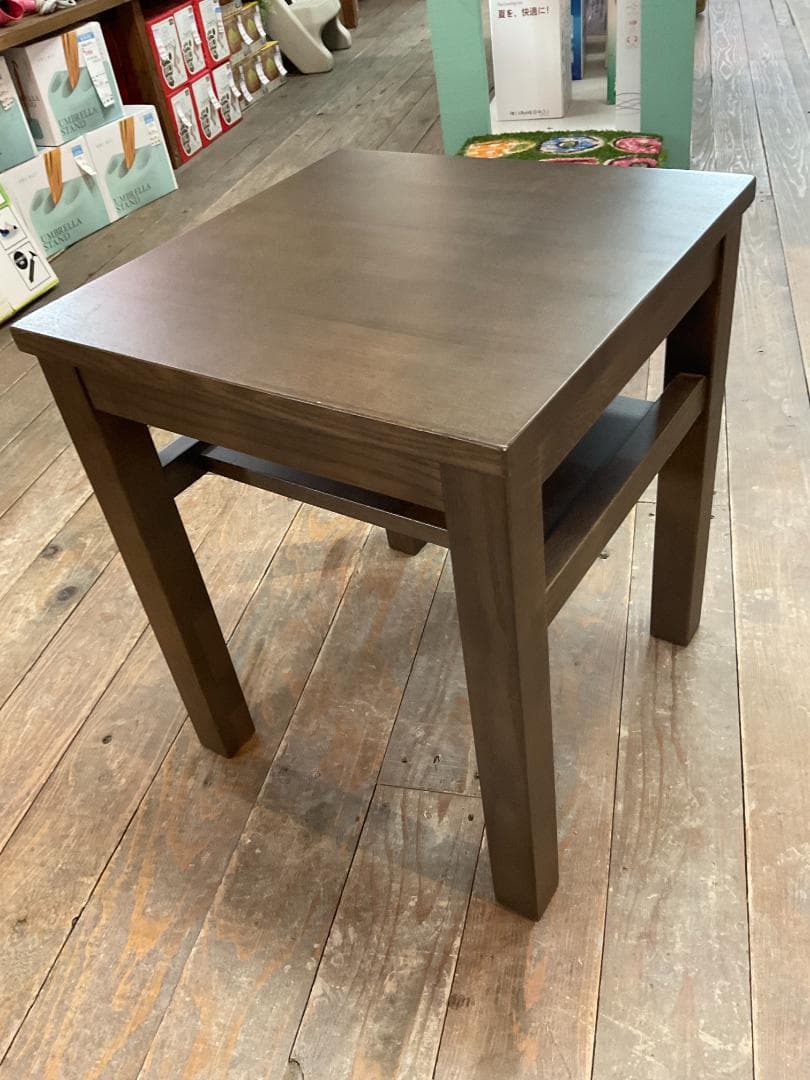 無印良品　MUJI　木製サイドテーブルベンチ　廃盤品