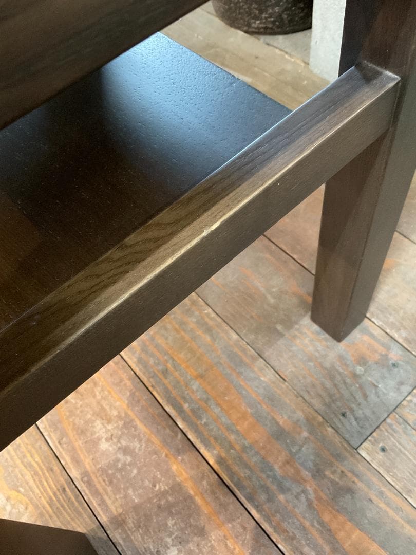 無印良品　MUJI　木製サイドテーブルベンチ　廃盤品