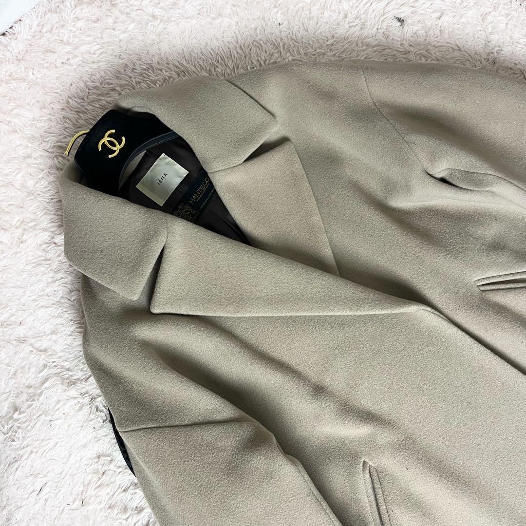 ※ イエナ マンテコ オーバーチェスターコート グレージュ M