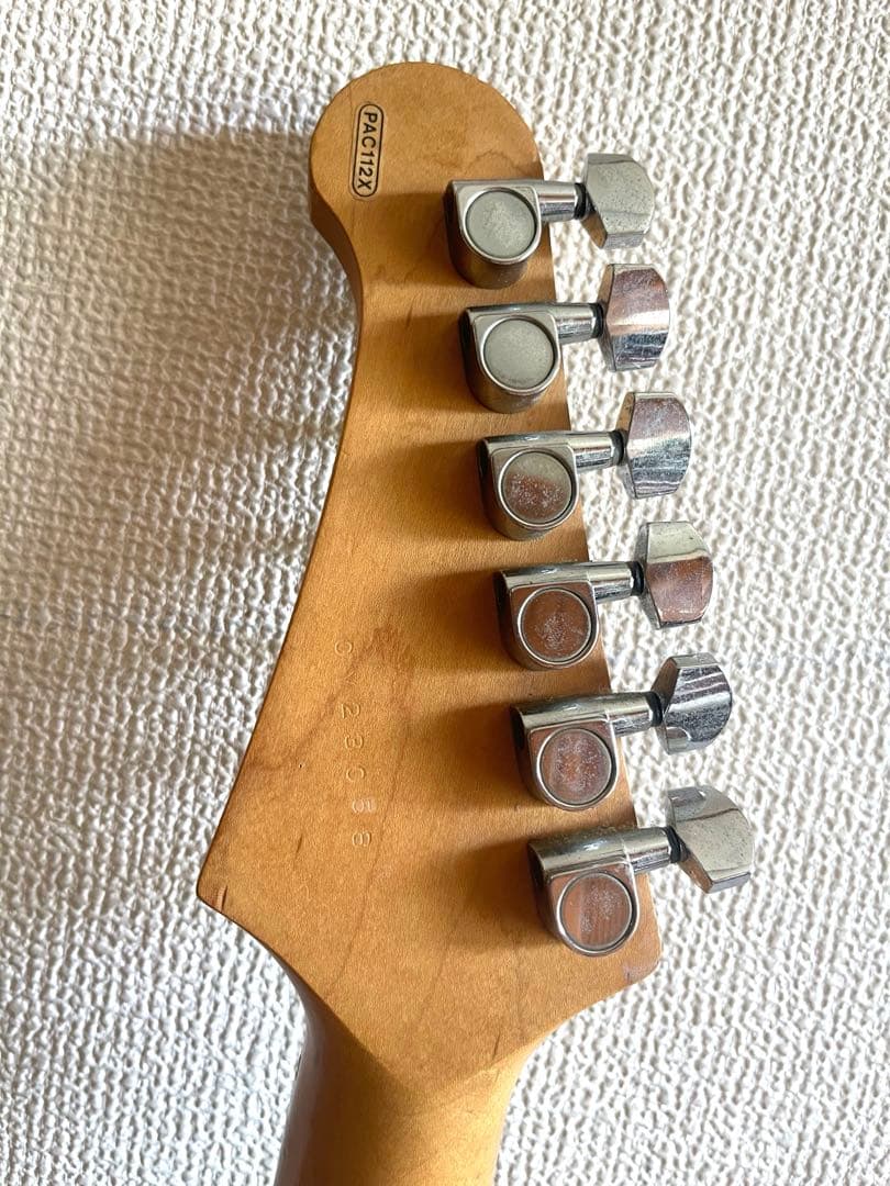 【シリアルNo.入り】ヤマハ パシフィカ PAC112X 限定カラー　ゴールド