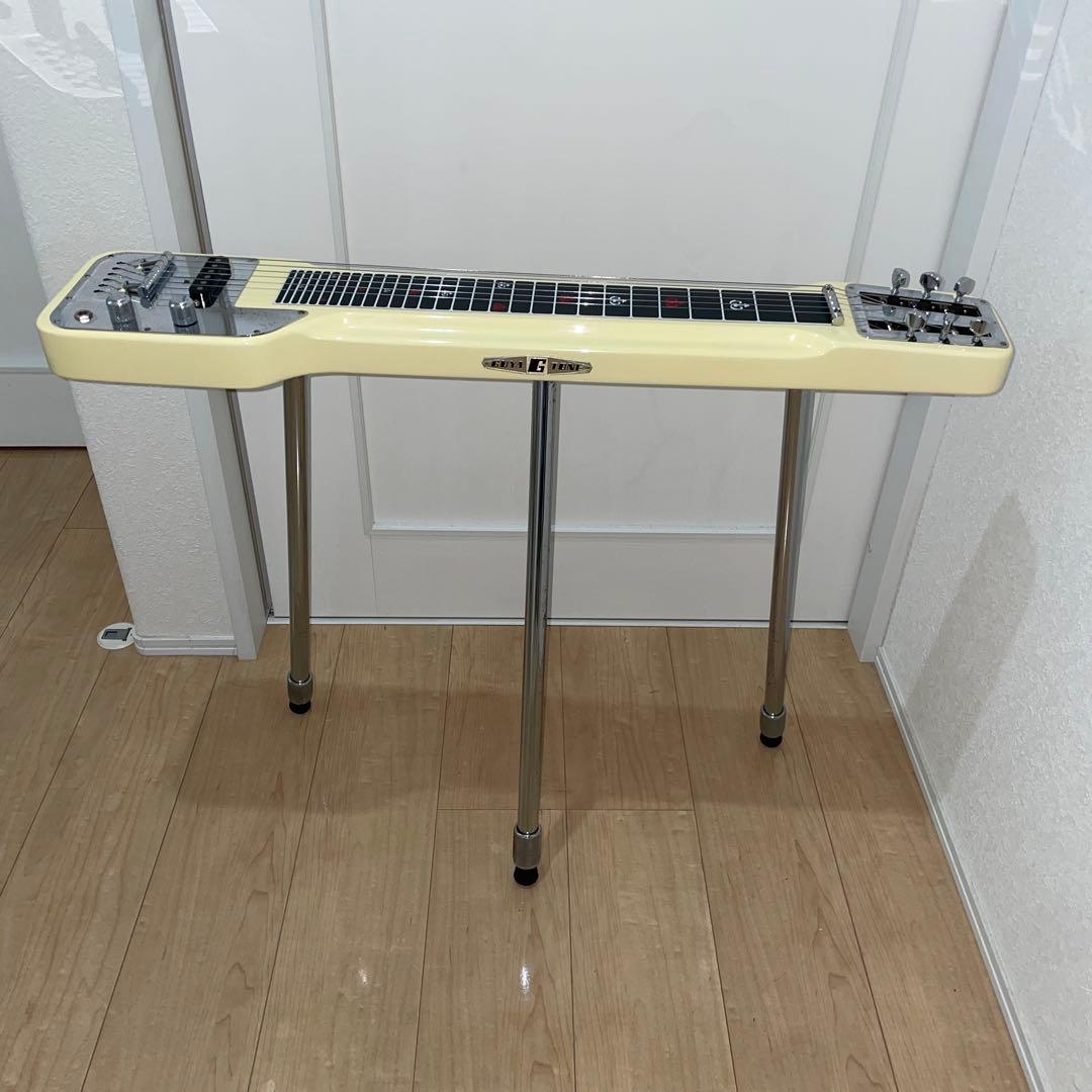 希少！Guyatoneグヤ6弦スチールギター ケース、スタンド付