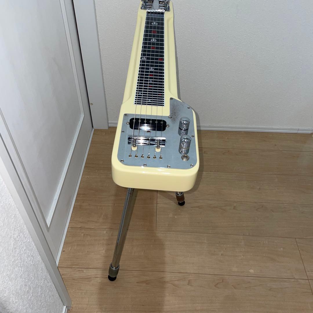 希少！Guyatoneグヤ6弦スチールギター ケース、スタンド付