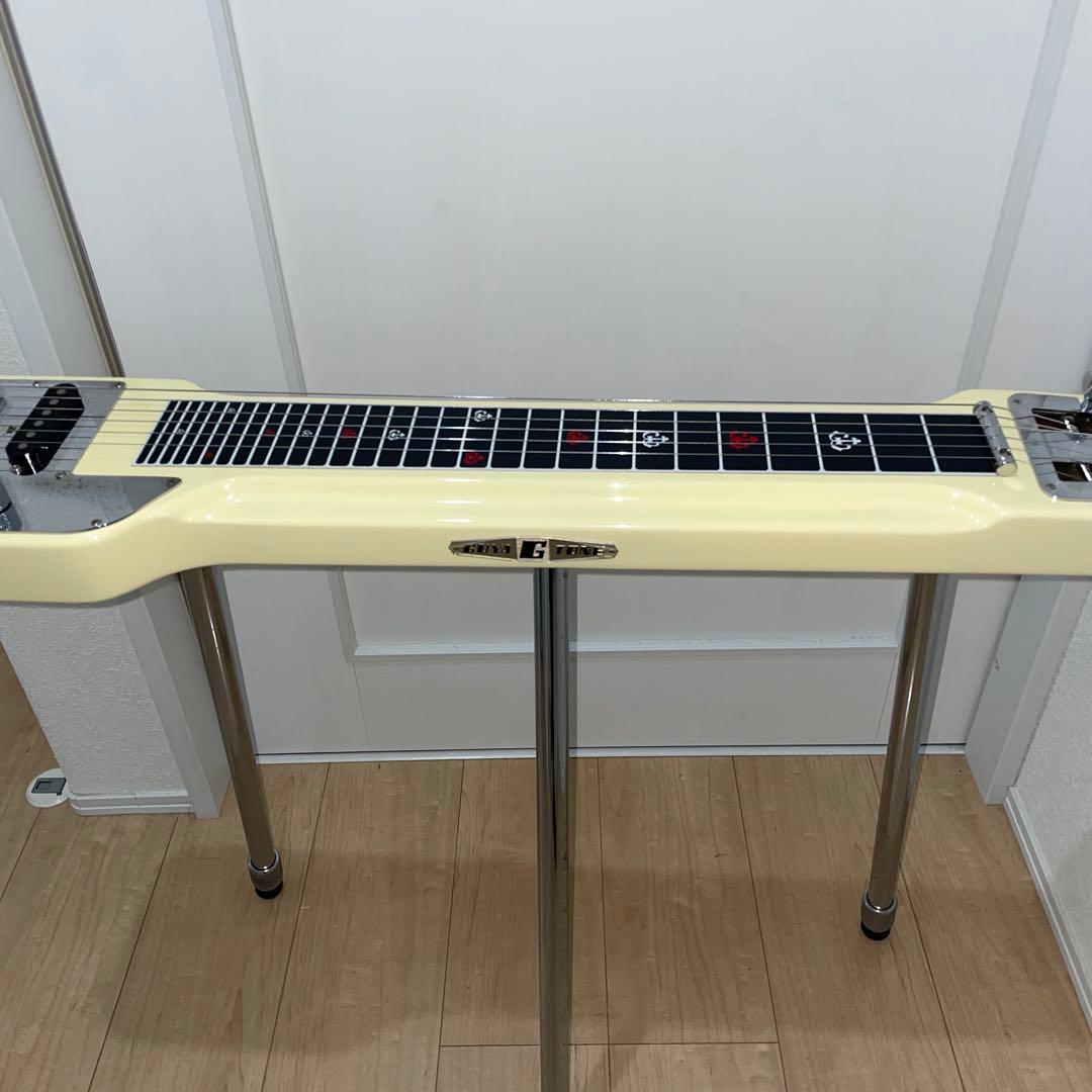希少！Guyatoneグヤ6弦スチールギター ケース、スタンド付