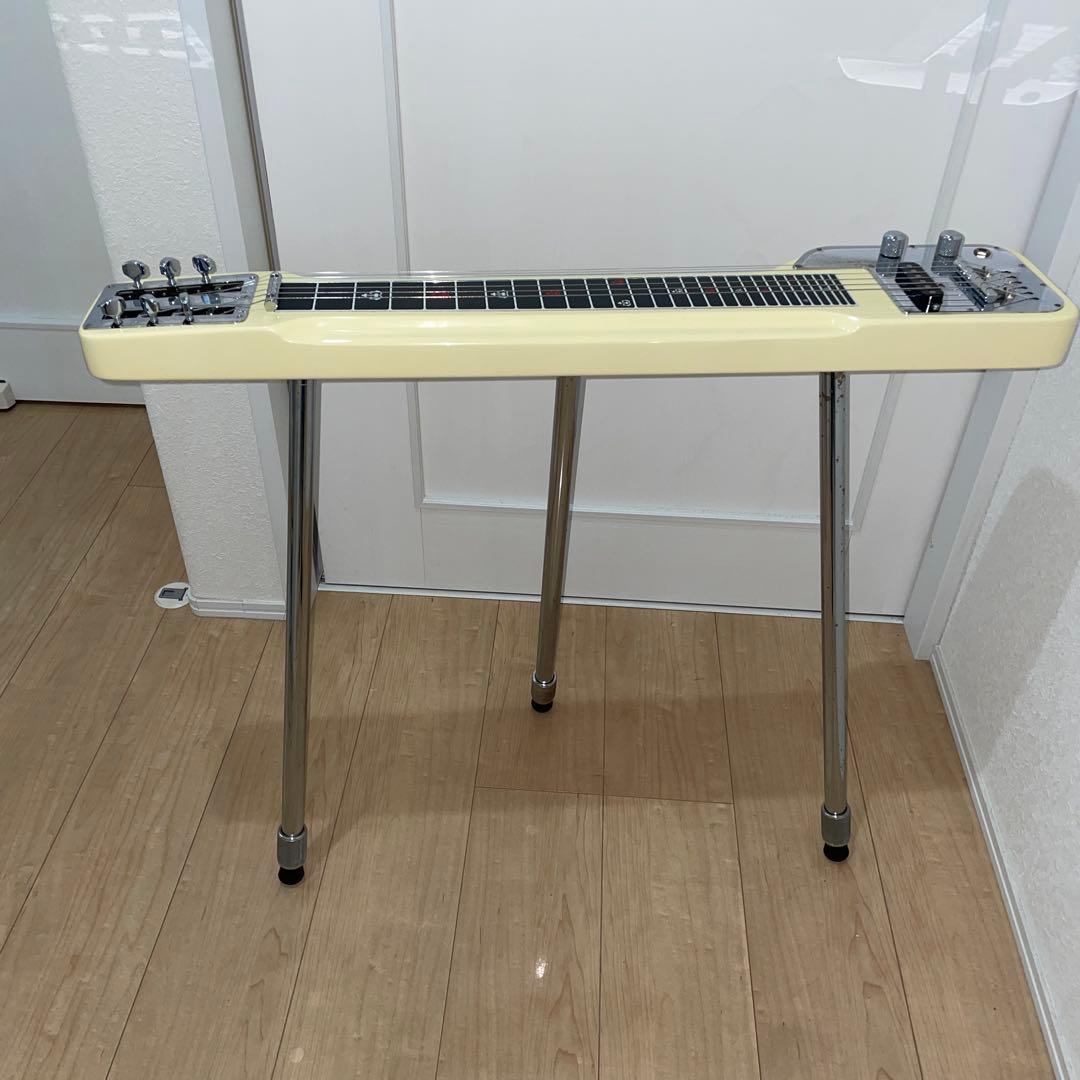 希少！Guyatoneグヤ6弦スチールギター ケース、スタンド付