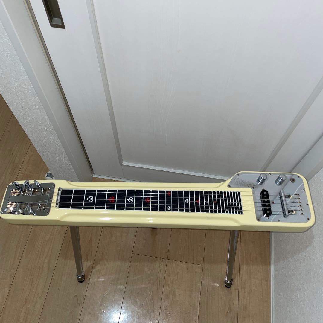 希少！Guyatoneグヤ6弦スチールギター ケース、スタンド付