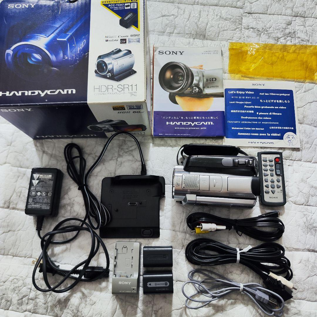 SONY HANDYCAM HDR-SR11 デジタルHDビデオカメラレコーダー