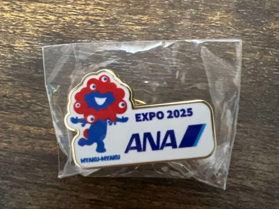 ANA EXPO 2025 ミャクミャク　大阪万博　ピンバッジ　新品　非売品