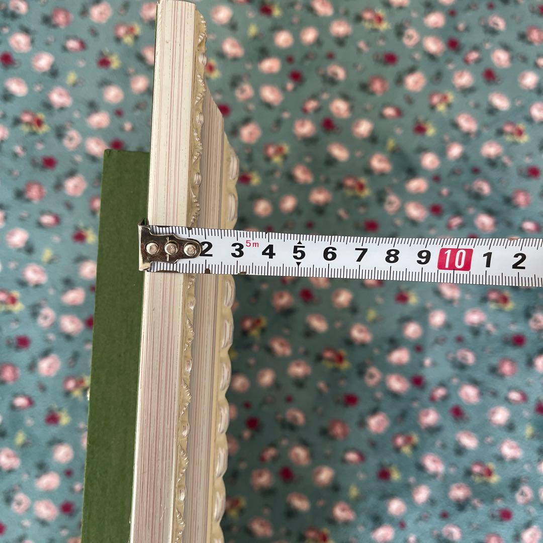 フランス　パリ　カフェ　街並みの風景　手書き油絵 額縁付き