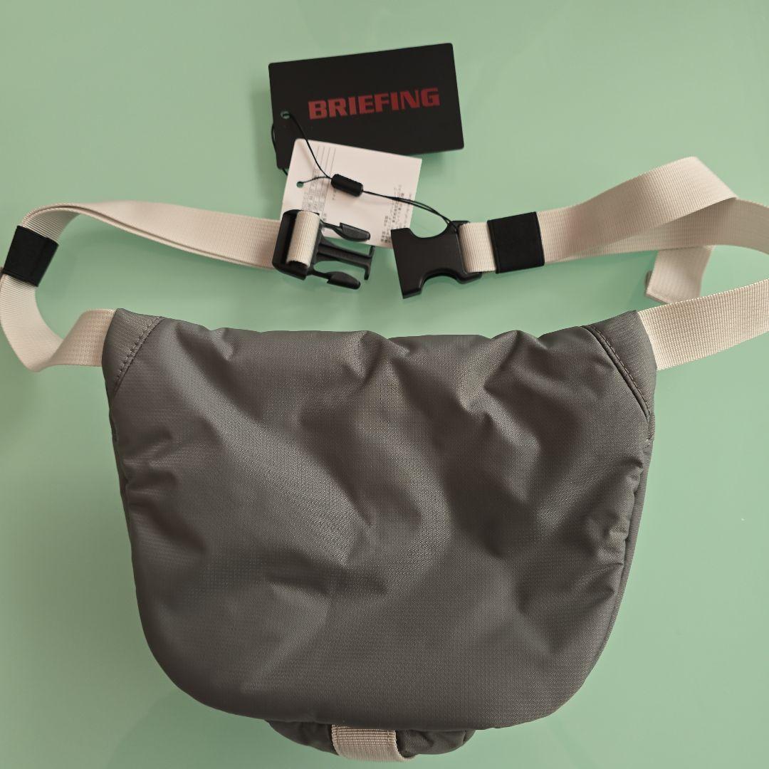 164 新品　BRIEFING ラウンドウエストポーチ