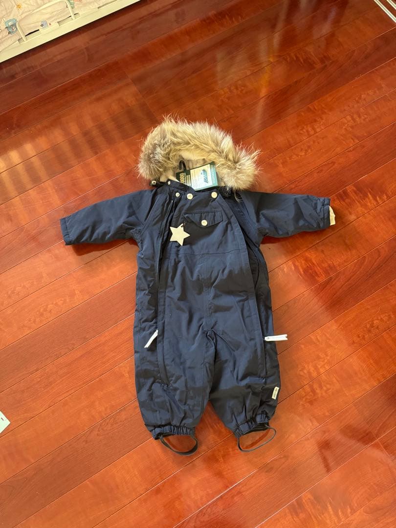 【新品未使用】MINI A TURE 防水・防寒 ベビー用ジャンプスーツ80cm