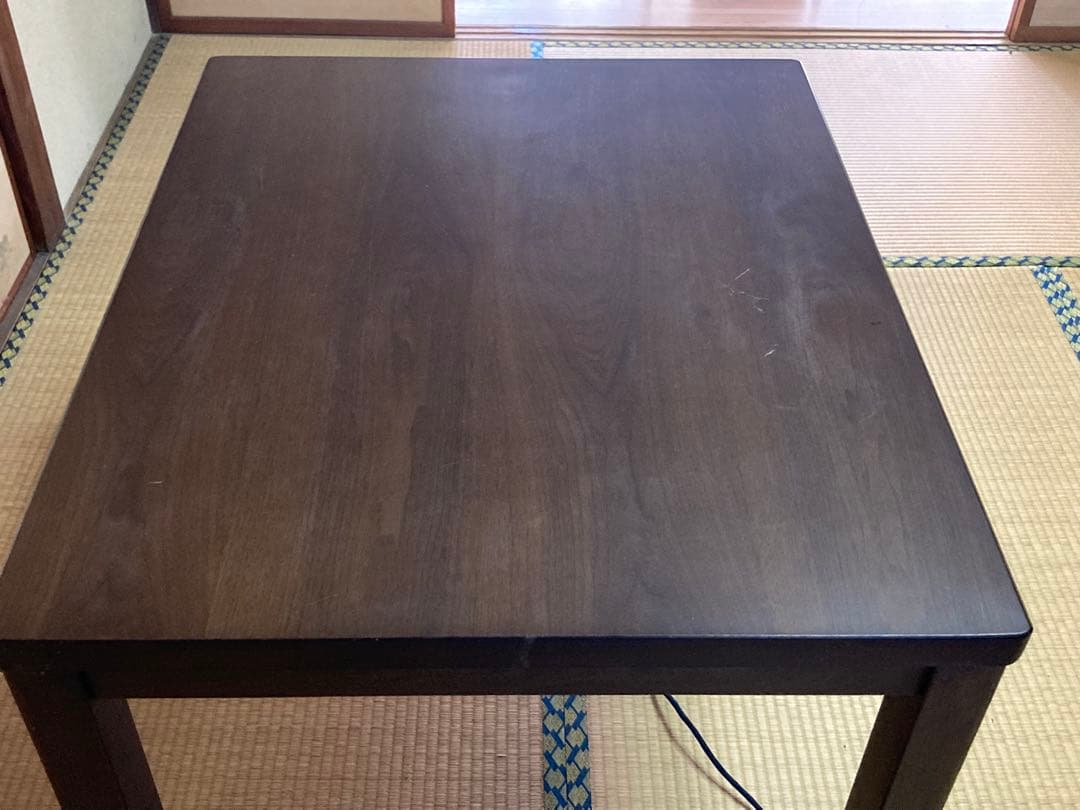 ⭐️値下⭐️福岡初 人感センサー付こたつ こたつテーブル ダイニングこたつ 引取限定