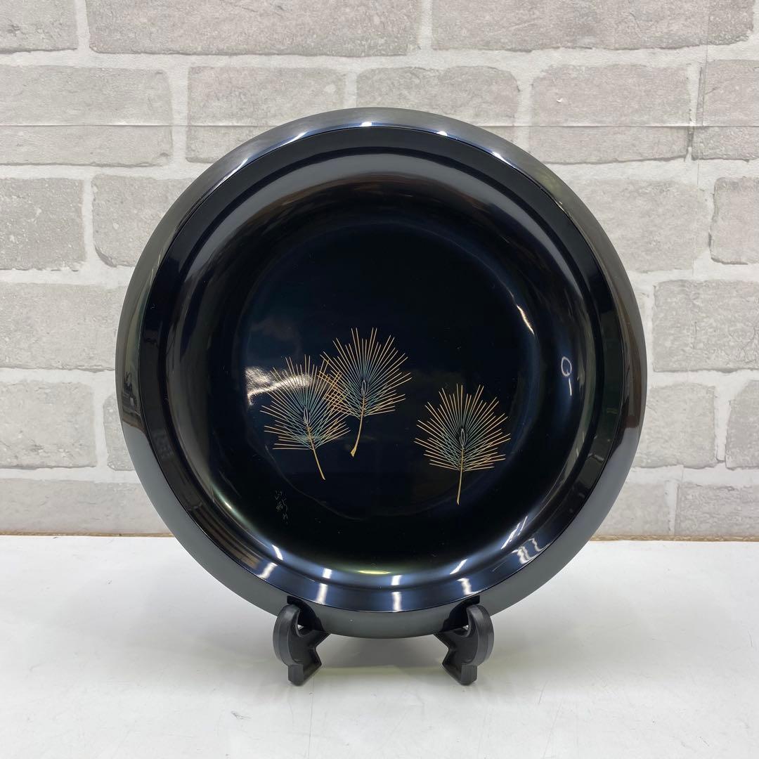 吠木正樹 輪島塗 菓子器 菓子鉢 漆芸一后