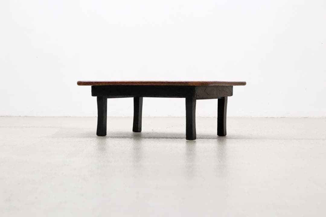 レトロ ちゃぶ台 座卓 机 ローテーブル テーブル 無垢材 折り畳み 文机