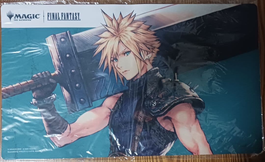 MTG 　クラウド　プレイマット　ファイナルファンタジー　コラボ　FF