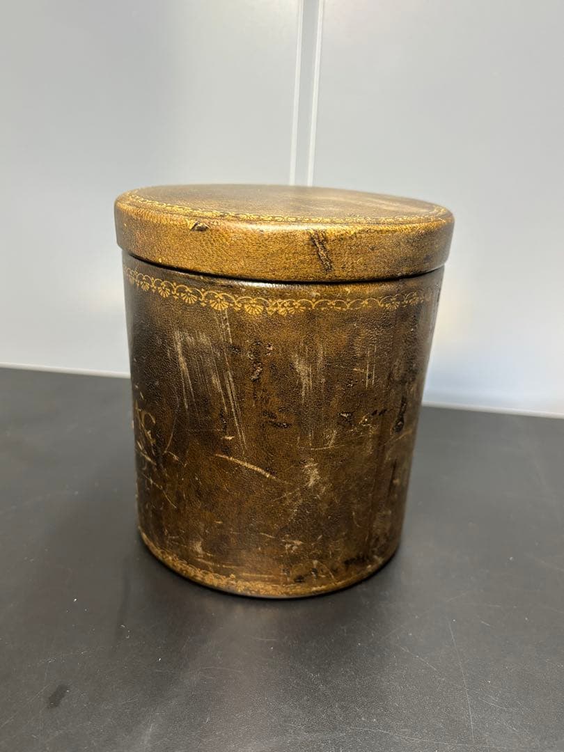 【超希少】ダンヒル タバコ入れ TABAC POT アンティーク DUNHILL